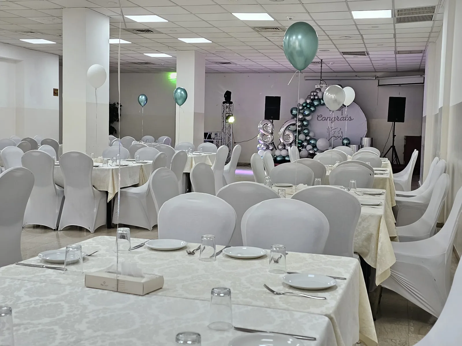 Table setup